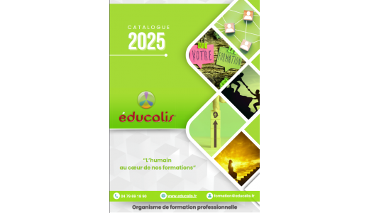 educalis catalogue offre de formations 2025 competences de base numerique langues etrangeres management accompagnement